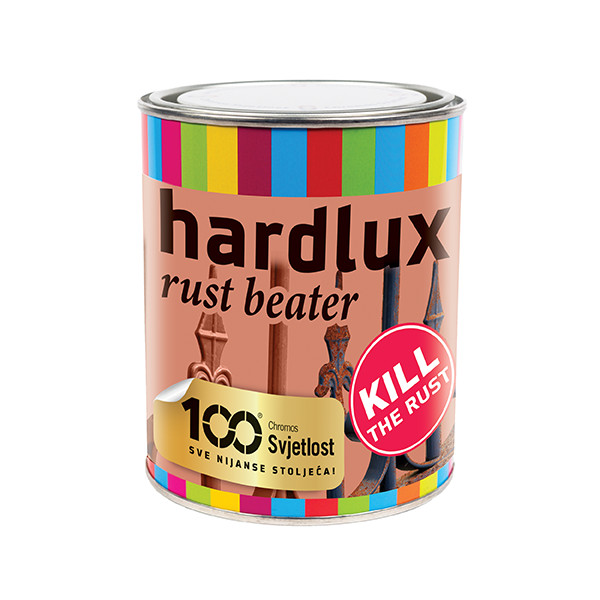 HARDLUX RUST BEATER- Základná farba na železo s konvertorom hrdze