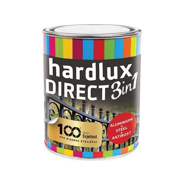 HARDLUX DIRECT 3V1- Antikorózna farba na železo a farebné kovy