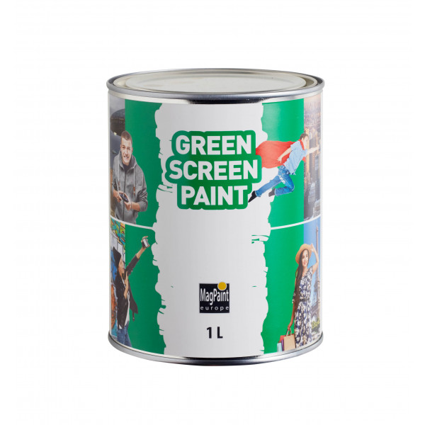 GREENSCREEN PAINT- Farba pre zelené pozadia